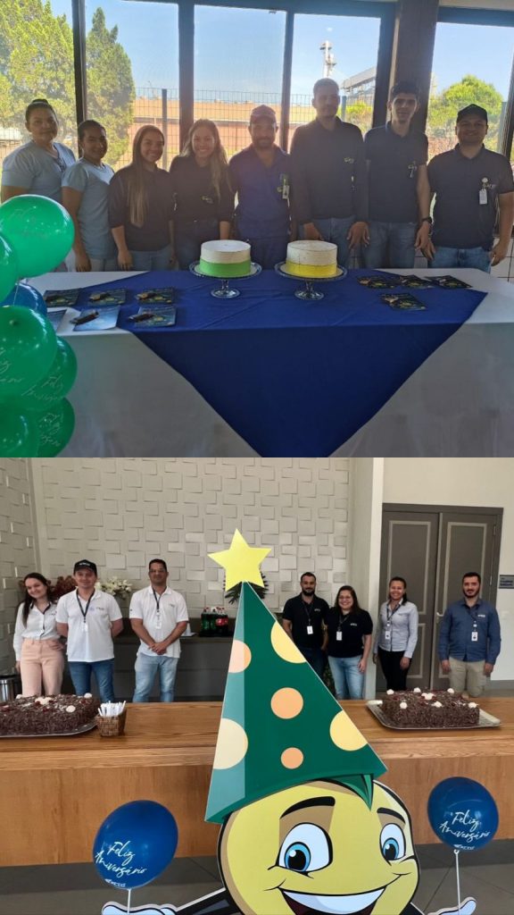 aniversário dos funcionários da ATTO do mês de novembro